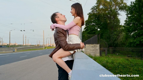 Baby Dahl – Shy babe turns sweaty wild