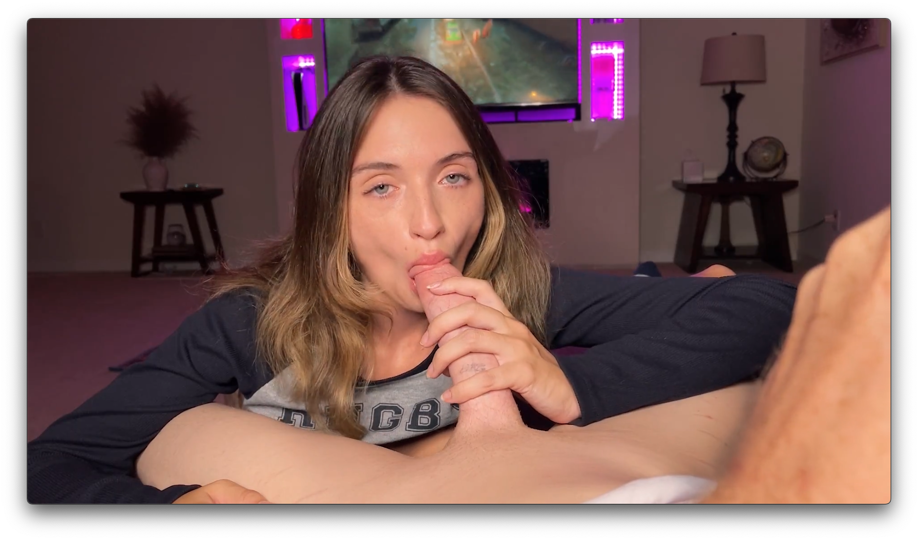 Brooke Tilli This Game Sucks, Shoot Your CUM in my Mouth Instead